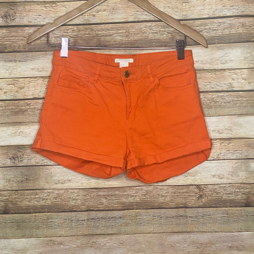 H&M| Shorts| Size 4| Orange